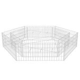 Vidaxl gabion plantenbak verhoogd zeshoekig 200x173x40 cm
