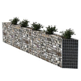 Vidaxl Gabion Panier 300x30x100 cm en acier galvanisé