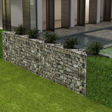 Vidaxl Gabion Panier 300x30x100 cm en acier galvanisé