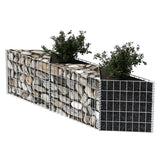 Vidaxl Gabion Basket 120x30x50 cm verzinkter Stahl