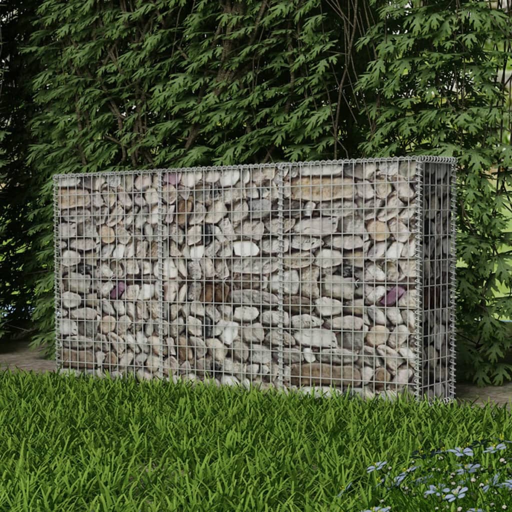 Vidaxl Gabion Panier 200x30x100 cm Acier galvanisé