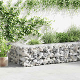 Vidaxl Gabion Basket 100x50x50 cm Acciaio zincato