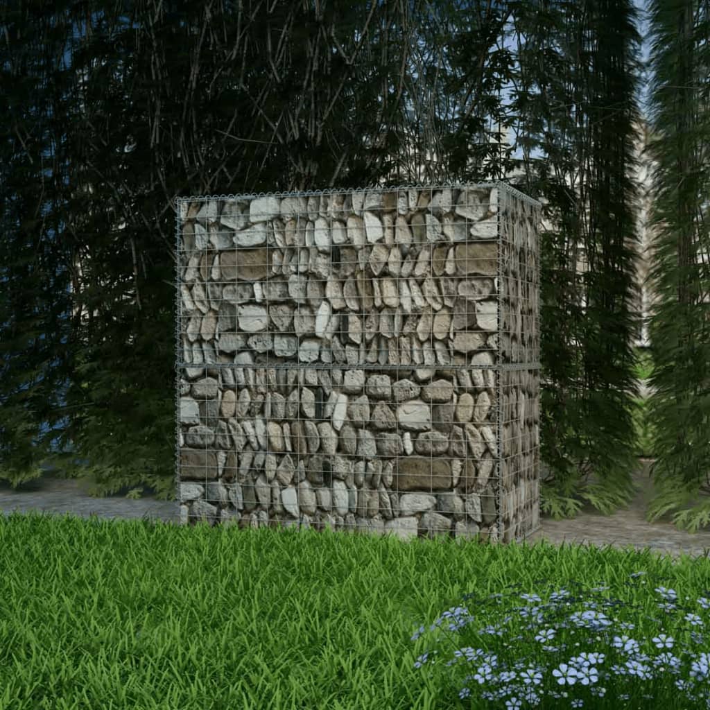 Koš Vidaxl Gabion 100x50x100 cm Galvanizovaná ocel