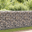 Vidaxl gabion mand 150x50x100 cm gegalvaniseerd staal