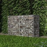 Vidaxl Gabion Kuerf 150x50x100 cm galvaniséiert Stol