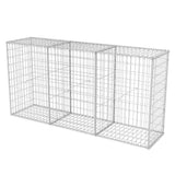 Vidaxl Gabion Basket 200x50x100 cm acier galvanisé