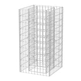 Plánovací krabice Vidaxl Gabion zvedla oceli 50x50x100 cm