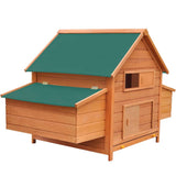 Vidaxl Chicken Coop 157x97x110 cm legno