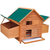 Vidaxl Chicken Coop 157x97x110 cm legno