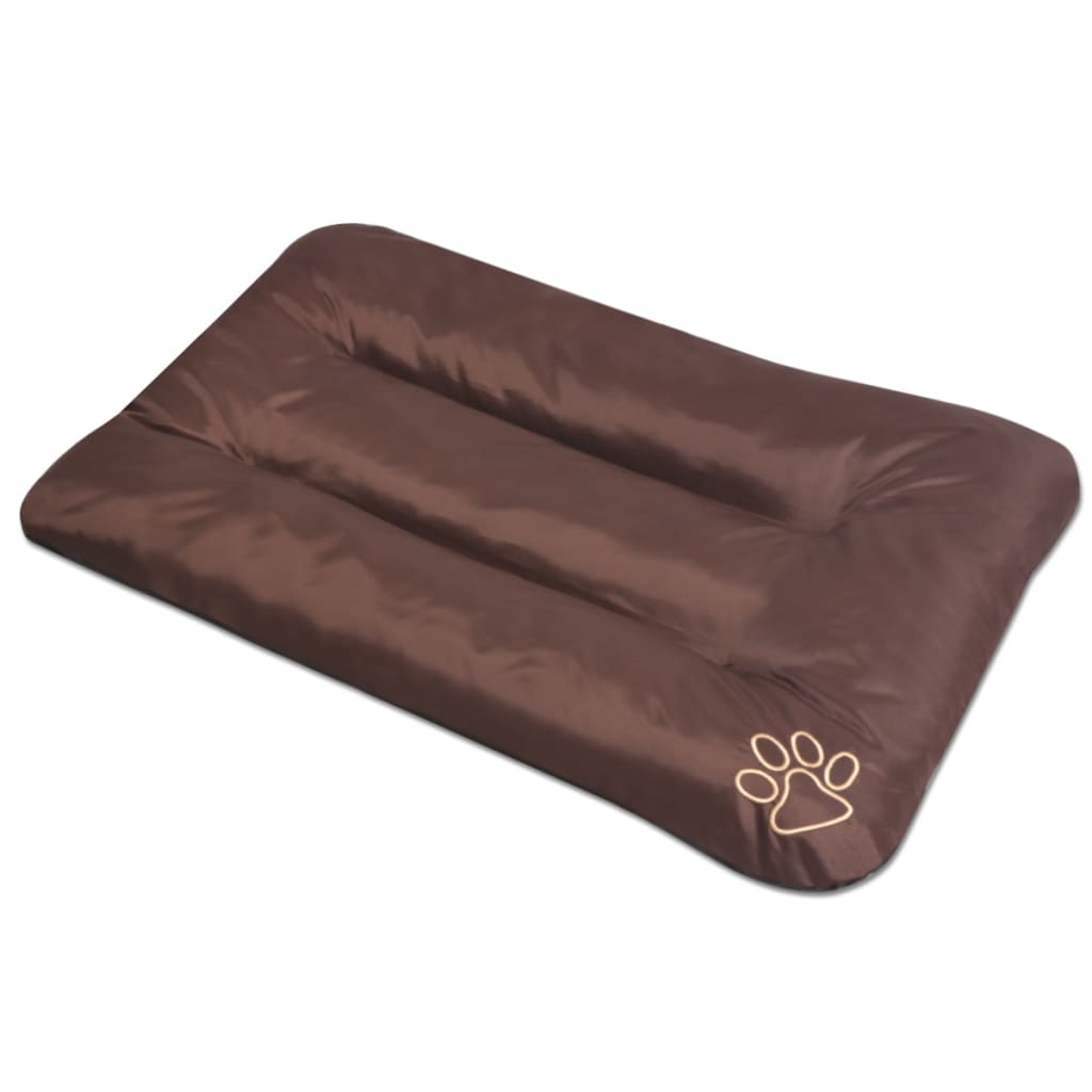 Vidaxl Mattress de chien Taille l Brown