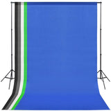 Vidaxl Photo Studio Set med 5 farvede baggrunde 2 paraplyer