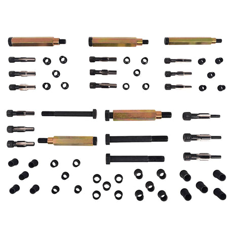 Vidaxl gloeibougie draad reparatie set m8 m9 m10 m12 63-delig