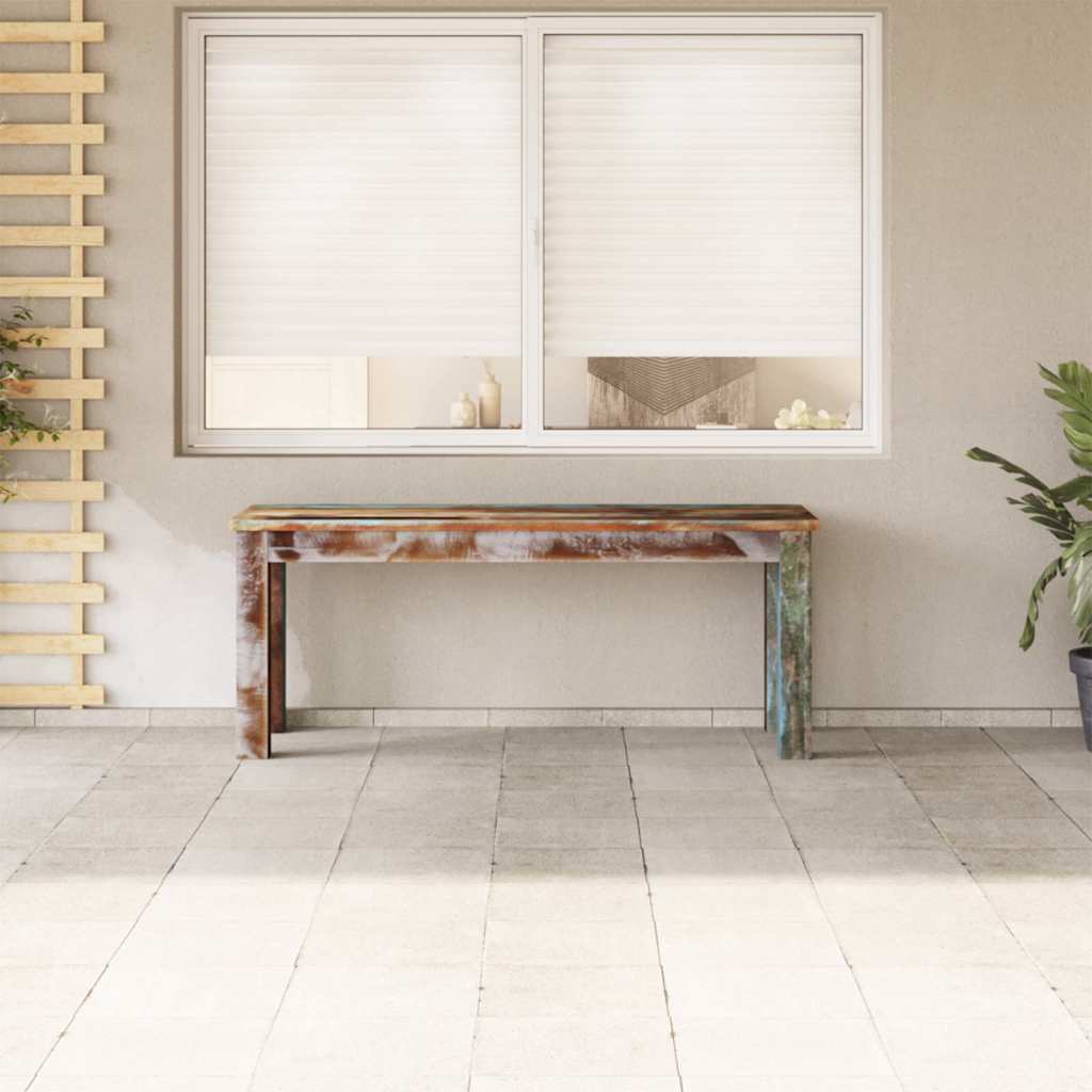 Vidaxl bankje 110x35x45 cm massief gerecycled hout