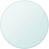 Vidaxl tafelblad van gehard glas 400 mm rond