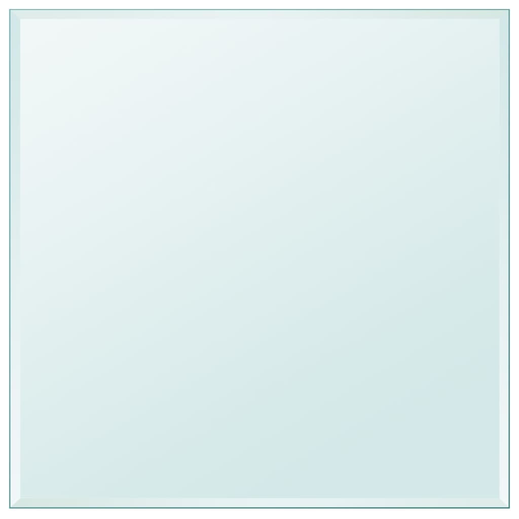 Vidaxl tafelblad van gehard glas 800x800 mm vierkant