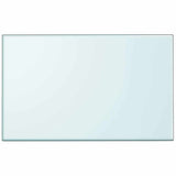 Vidaxl tafelblad van gehard glas 1000x620 mm rechthoekig