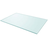 Vidaxl tafelblad van gehard glas 1000x620 mm rechthoekig
