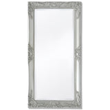 Vidaxl Wall Mirror Baroque 100 x 50 cm srebra