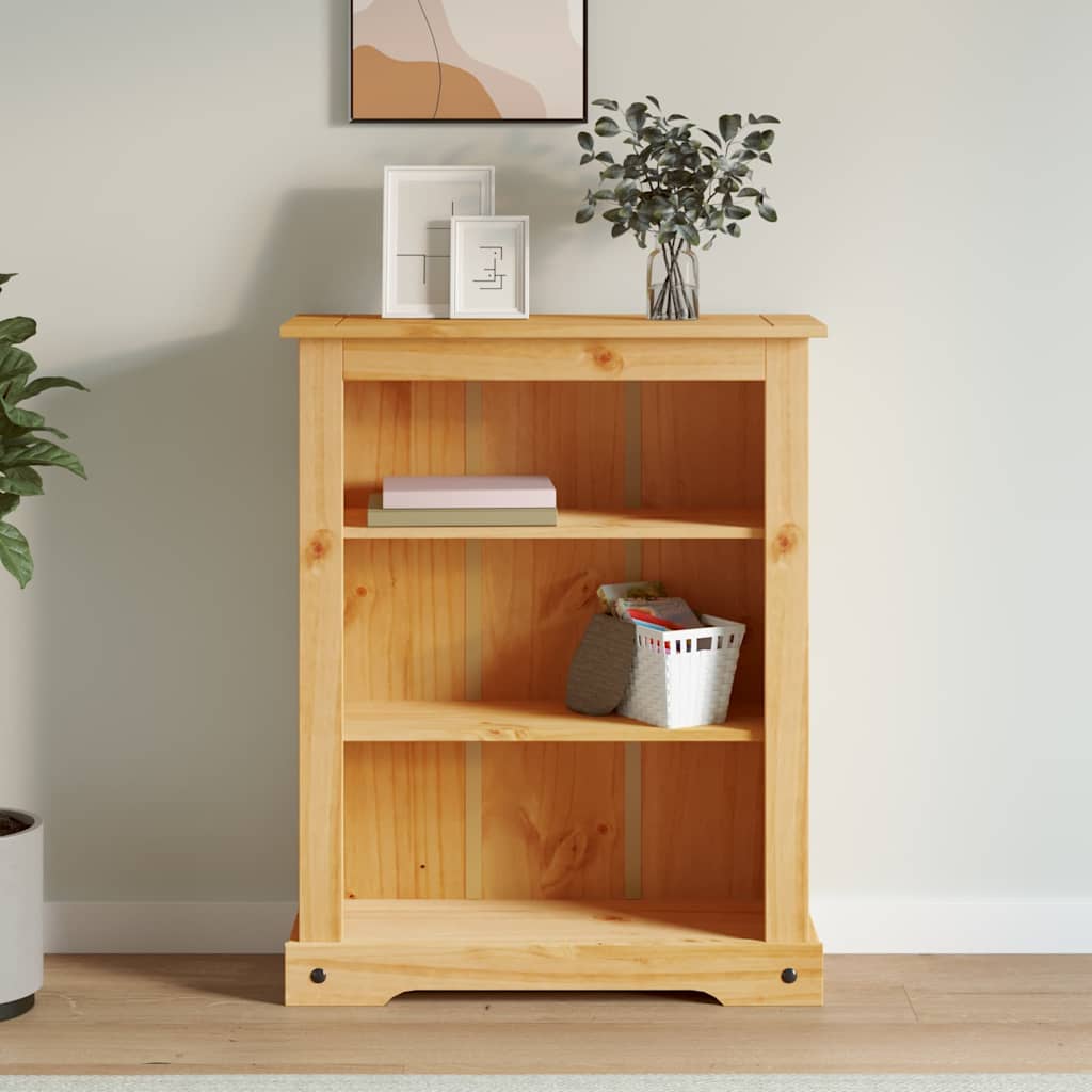 Vidaxl boekenkast grenenhout met 3 planken corona-stijl 80x29x100 cm