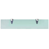Vidaxl zwevend schap 50x10 cm 8 mm glas