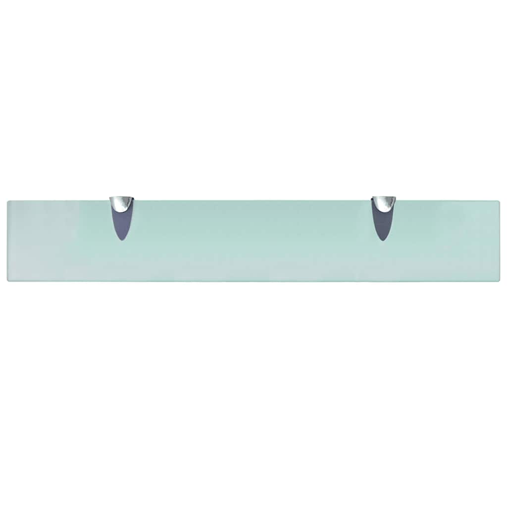 Vidaxl zwevend schap 60x10 cm 8 mm glas
