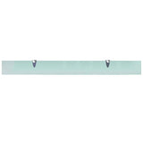 Vidaxl zwevend schap 100x10 cm 8 mm glas