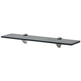 Vidaxl zwevend schap 50x10 cm 8 mm glas