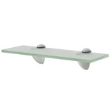 Vidaxl zwevend schap 30x10 cm 8 mm glas