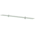 Vidaxl zwevend schap 100x10 cm 8 mm glas