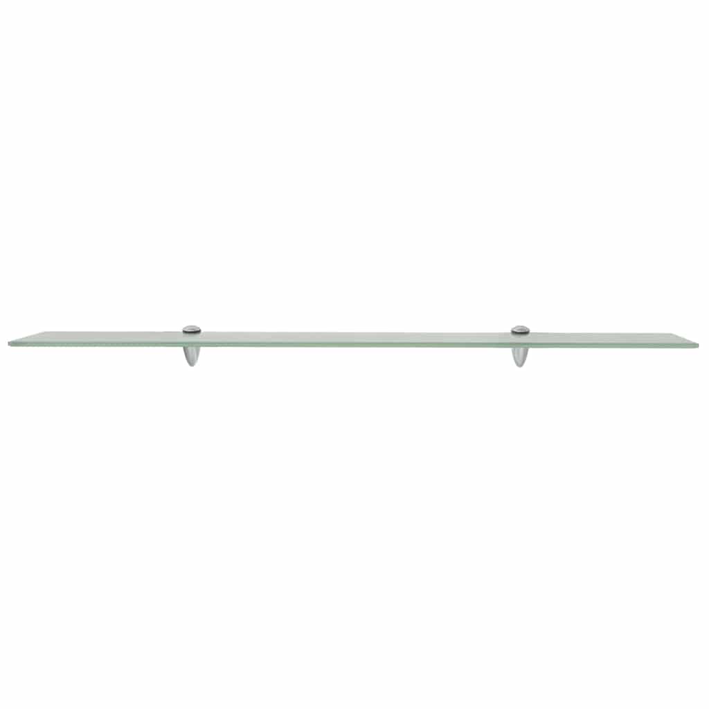 Vidaxl zwevend schap 100x10 cm 8 mm glas