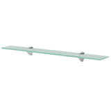 Vidaxl zwevend schap 70x20 cm 8 mm glas