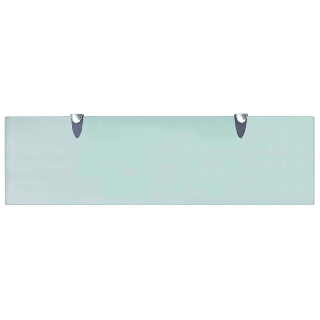 Vidaxl zwevend schap 70x20 cm 8 mm glas