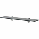Vidaxl zwevend schap 60x20 cm 8 mm glas