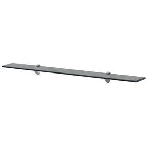 Vidaxl zwevende plank 90x20 cm 8 mm glas