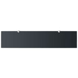 Vidaxl zwevende plank 90x20 cm 8 mm glas