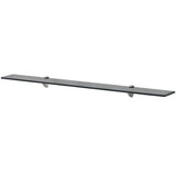 Vidaxl zwevend schap 100x20 cm 8 mm glas
