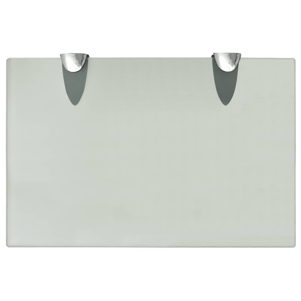 Vidaxl zwevend schap 30x20 cm 8 mm glas