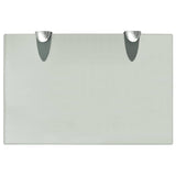 Vidaxl zwevend schap 30x20 cm 8 mm glas