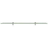 Vidaxl zwevende plank 90x20 cm 8 mm glas