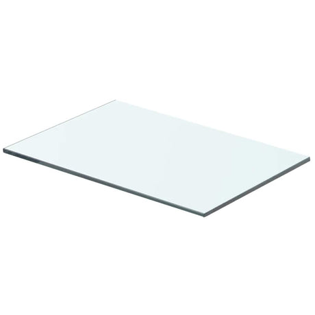 Vidaxl wandschap transparant 40x20 cm glas