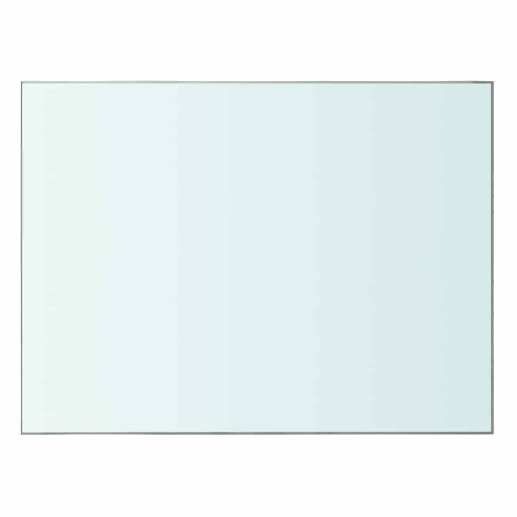 Vidaxl wandschap transparant 40x30 cm glas