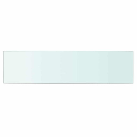 Vidaxl wandschap transparant 60x15 cm glas