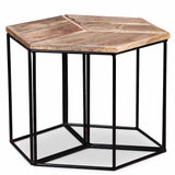 Vidaxl salontafel 56x48x40 cm massief mangohout