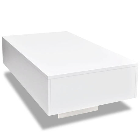 Vidaxl salontafel hoogglans wit