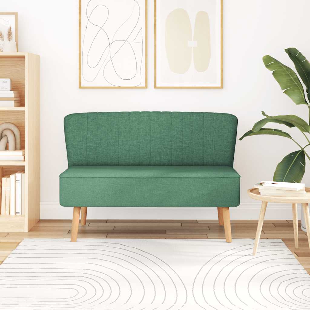 Vidaxl bank 117x55,5x77 cm stof groen