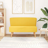 Vidaxl bank 117x55,5x77 cm stof geel