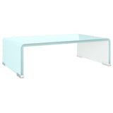 Vidaxl tv-meubel monitorverhoger 40x25x11 cm glas groen groen
