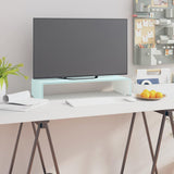 Vidaxl tv-meubel monitorverhoger 60x25x11 cm glas groen groen