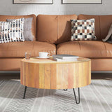 Vidaxl salontafel massief gerecycled hout