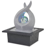 Vidaxl inner fountain with LED lighting Polyresin